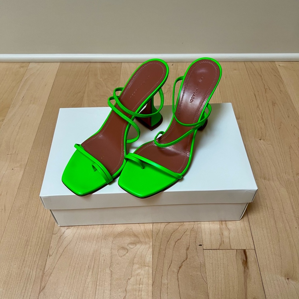 Amina Muaddi Naima Heels IT 38.5 (fits like US 7.5)